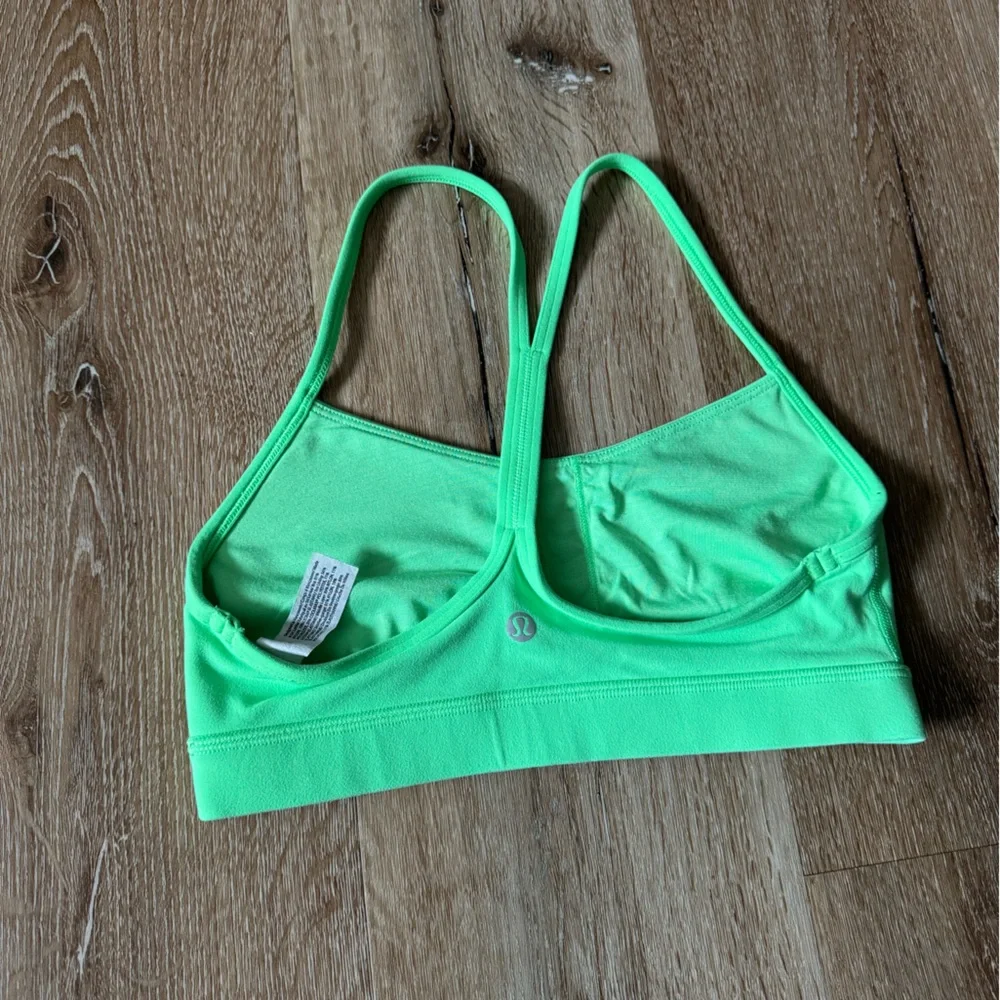 Lululemon Athletica Bright Green‎ Bikini Top